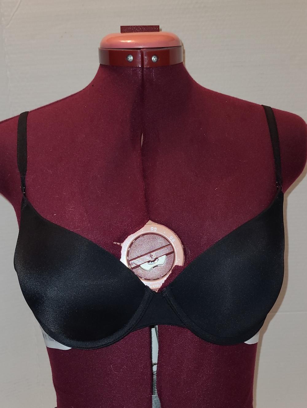 Tommy Hilfiger Black Underwire T-Shirt Bra 34B